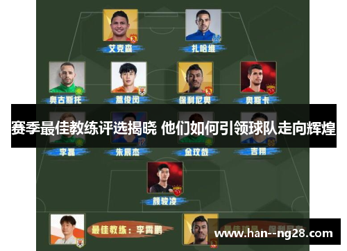 赛季最佳教练评选揭晓 他们如何引领球队走向辉煌